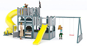 детский игровой комплекс савушка playhouse-6 с домиком для дачи