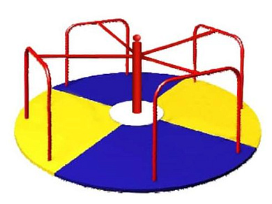 карусель василек cки 023 для детской площадки