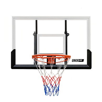 баскетбольный щит unix line b-backboard 48x32 r45