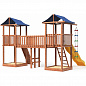 Детская деревянная площадка Можга Спортивный городок 7 СГ7-Тент крыша тент