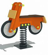 качалка на пружине кнп мотоцикл для детской площадки