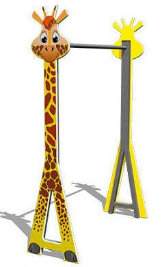 турник детский жираф сэ075 для спортивной площадки