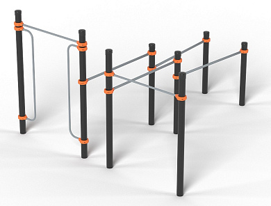 Спортивный комплекс Romana 501.36.01 для уличной площадки