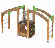 спортивный комплекс h24.09307 для детской спортивной площадки