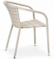 Плетеное кресло Афина-Мебель Y137C-W85 Latte