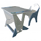 Набор регулируемый мебели стол+стул Техно Интехпроект