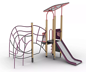 детский комплекс purpuri дг.пу.04 для игровой площадки