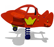 качалка на пружине самолет 04049 для детской площадки