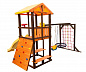 Детский игровой комплекс Perfetto sport Bari-11 + качели-гнездо Паутина 100
