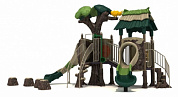 игровой комплекс лик-002 лес от 3 лет для детской площадки
