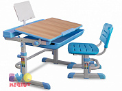 комплект мебели столик + стульчик mealux evo-04 xl столешница клен