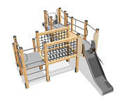 детский игровой комплекс вст 5520/1 для уличной площадки