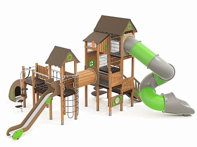 игровой комплекс н24.07103 для детей 6-12 лет для уличной площадки