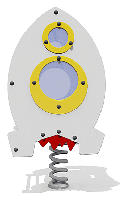 качалка на 1 пружине ракета вст 4252 для детской площадки