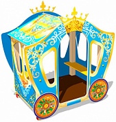 детский игровой домик карета у4 им139 для улицы