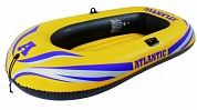 лодка jilong atlantic boat 200 set надувная+весла+насос 192х115 желтый 38145