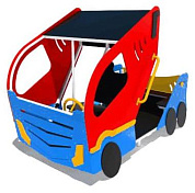 игровой макет машинка турбо cки 054 для детских площадок 
