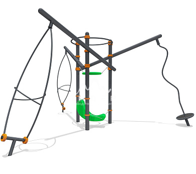 спортивный комплекс 09205 для спортивной площадки