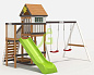 Детская деревянная площадка Igragrad М4 для дачи