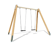 качели двойные вст 5812 для уличной площадки