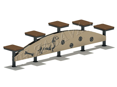 бум ступени для собачьих площадок