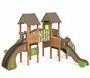 игровой комплекс н24.07207 для детей 4-6 лет для уличной площадки