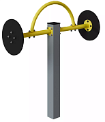 уличный тренажер fy-12804 для маломобильных групп населения