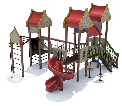 игровой комплекс kingdom ик.ср013 для детской площадки