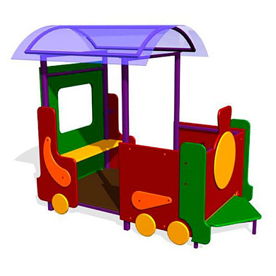 игровой макет паровоз лето зним 066 для детских площадок