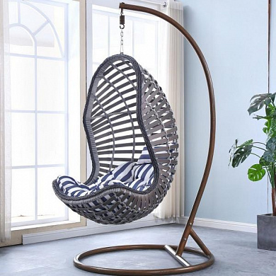подвесное кресло афина-мебель  afm-810g grey
