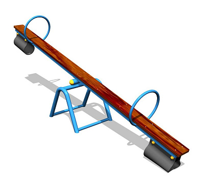 качалка-балансир малютка кч026 для детской площадки