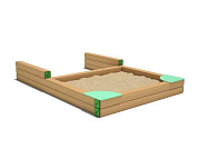 песочница эко стандарт тип 4 для детской площадки