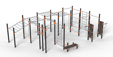 Спортивный комплекс Romana 501.80.01 для уличной площадки