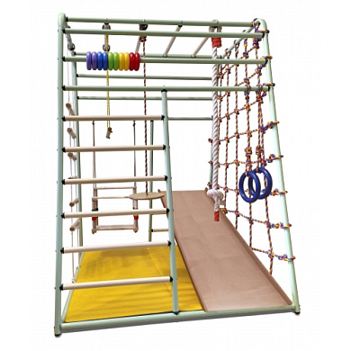 Детский комплекс Вертикаль Веселый малыш Next со складромом для дома