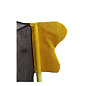 Батут Perfetto Sport 4,5FT с защитной сеткой желтый