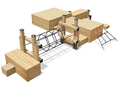 детский игровой комплекс вст 4518 для уличной площадки