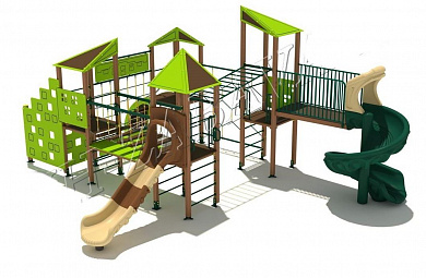 игровой комплекс дгс лес от 5 лет для детской площадки