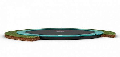 батут berg sport champion flatground 460 green для улицы