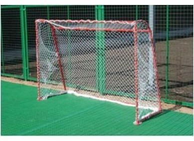 хоккейные ворота sp-2310a с сеткой цельносварные, 1х0,60х0,50, труба 20мм