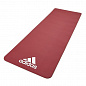 Тренировочный коврик красный Adidas 7 мм