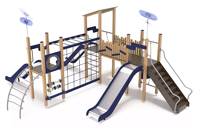 игровой комплекс оптимум-эко ик.008 для детской площадки
