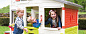 Домик детский Smoby 810200 Friends House с кухней и звонком