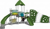 детский городок гренада papercut дг003.3.1 для игровых площадок 7-12 лет