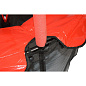 Детский батут с сеткой Капризун 140 см красный