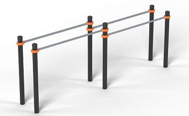 Брусья Romana 501.18.01 для спортивной площадки