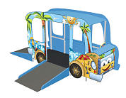 игровой комплекс автобус ио-50 для детской площадки