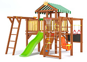 детская деревянная площадка савушка baby play - 5