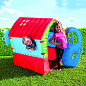 Детский пластиковый домик Palplay Лилипут 681 со светом и музыкой