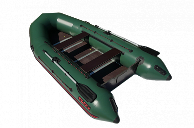 надувная лодка лидер тайга nova 340 киль зеленая
