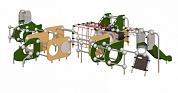 игровой комплекс romana 057.24.10 для уличных площадок